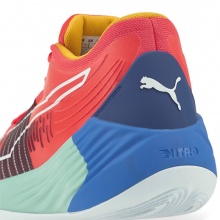 Puma Hallen-Indoorschuhe Fusion Nitro rot/bunt Herren